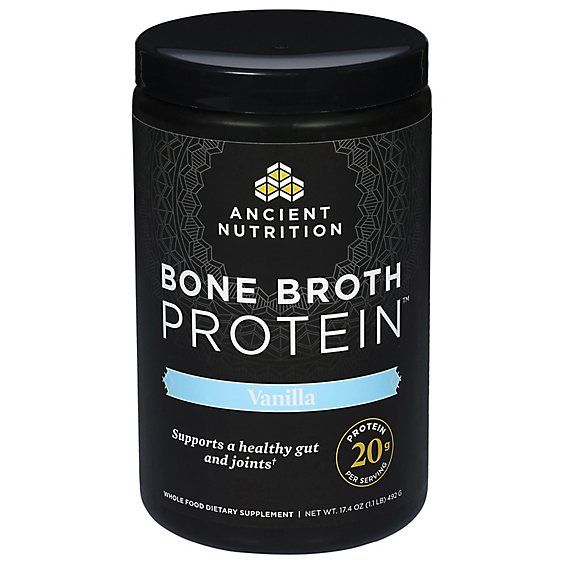 Ancient Nutrition Bone Broth Protein – Vanilla