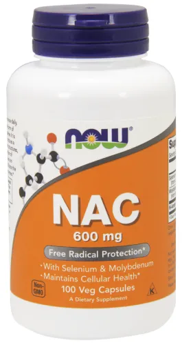 Now Foods NAC - 600 mg