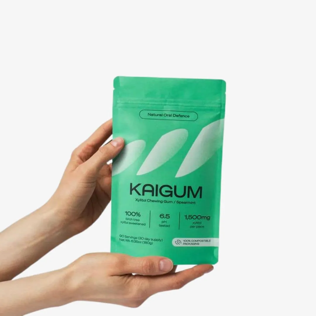 Kaigum Natural Chewing Gum - Spearmint