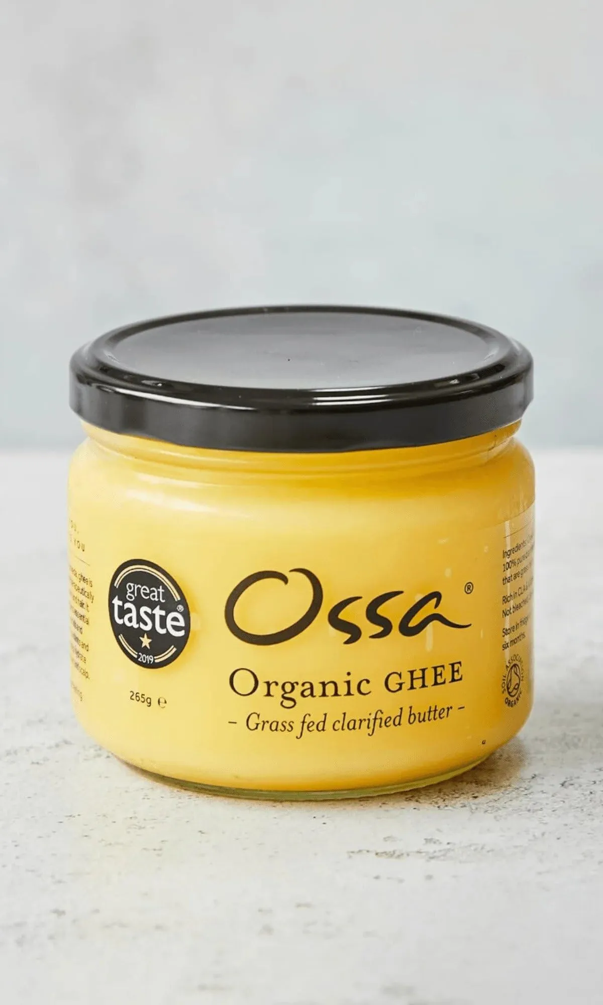 Ossa Organic Ghee - Grass Fed Clarified Butter