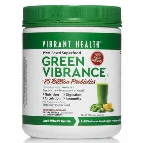 Vibrant Health Green Vibrance - 60 Day Supply, Powder